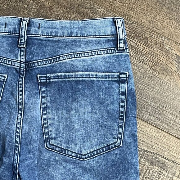 Free People Skinny Blue Jeans Pants Denim ((size W 27R)) - Picture 3 of 8